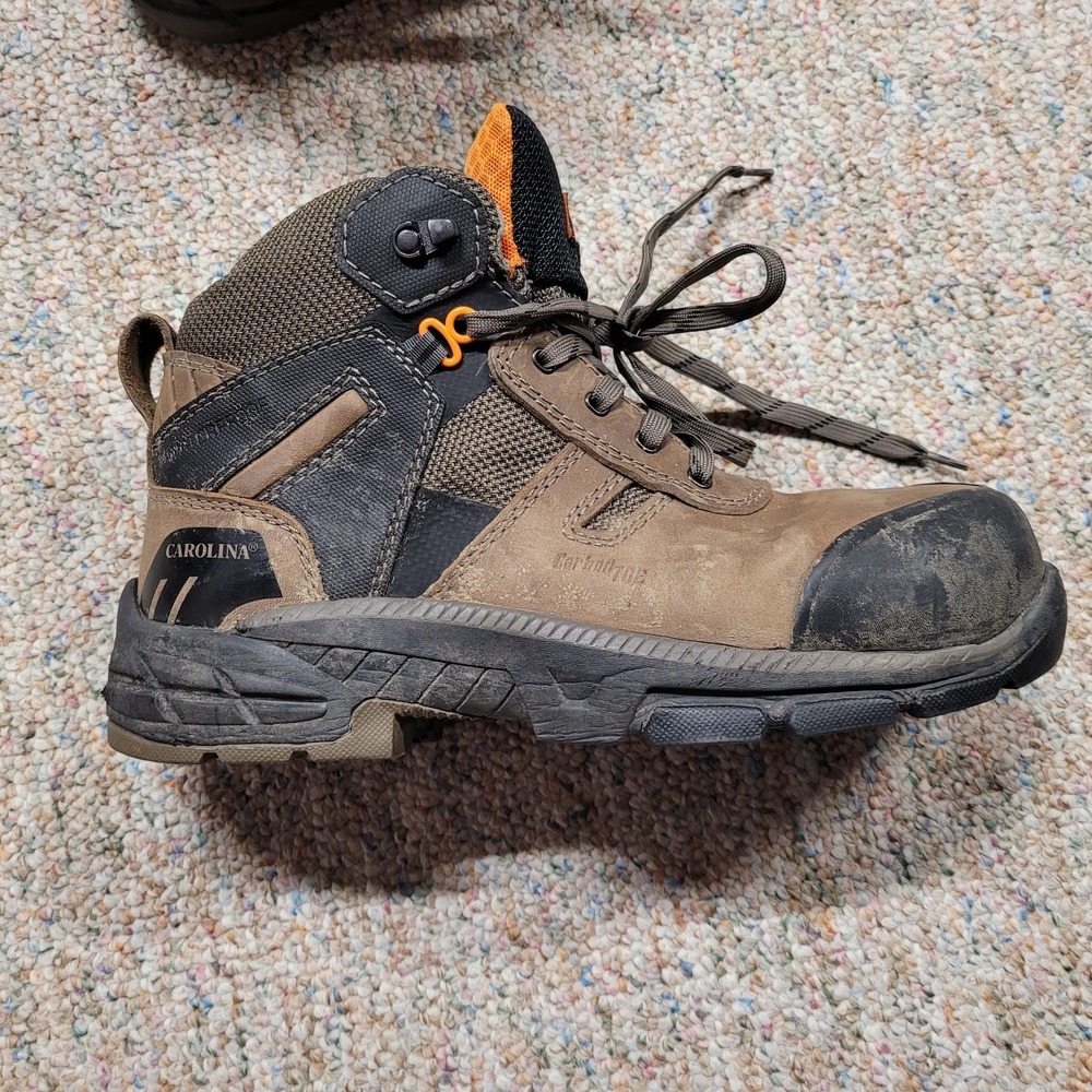 Carolina Boots Mens 8.5 D Brown‎ Duke Waterproof Composite Toe Hiker Work Shoe - Picture 11 of 12